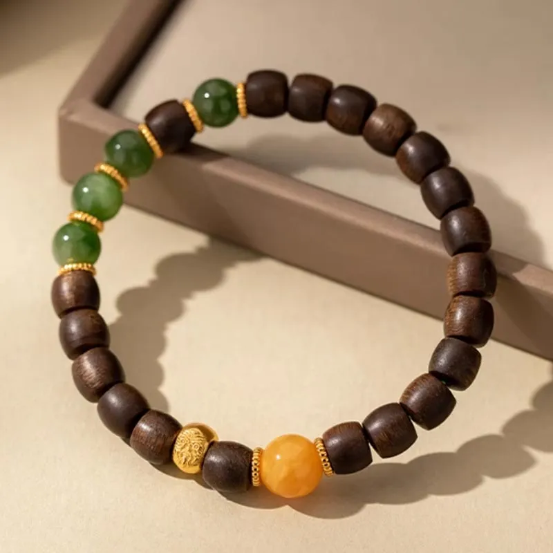 GOLDFISH ALLEY Agarwood Bracelets Unisex-1