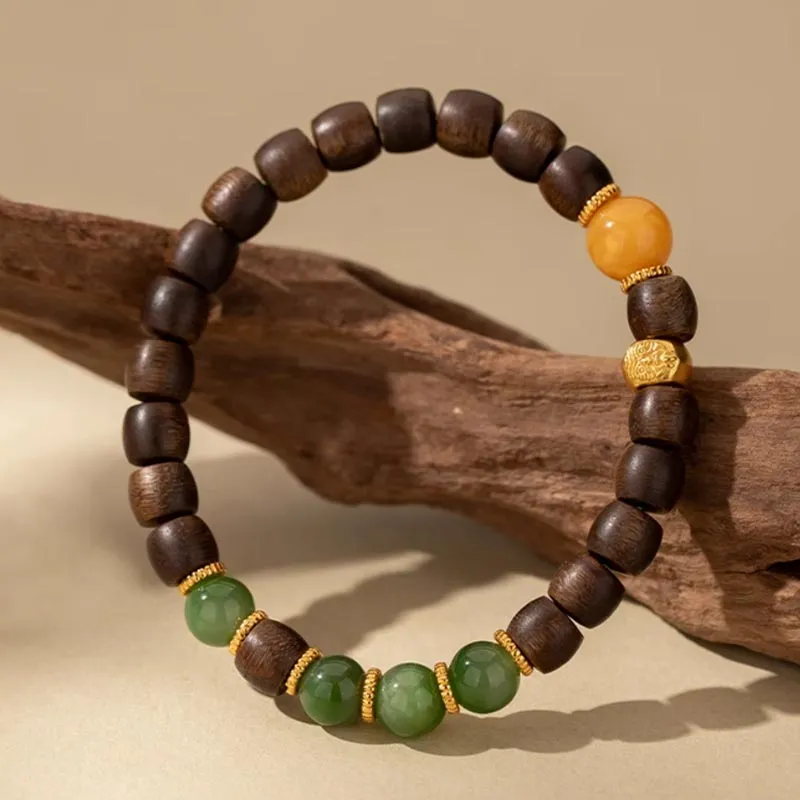 GOLDFISH ALLEY Agarwood Bracelets Unisex-2