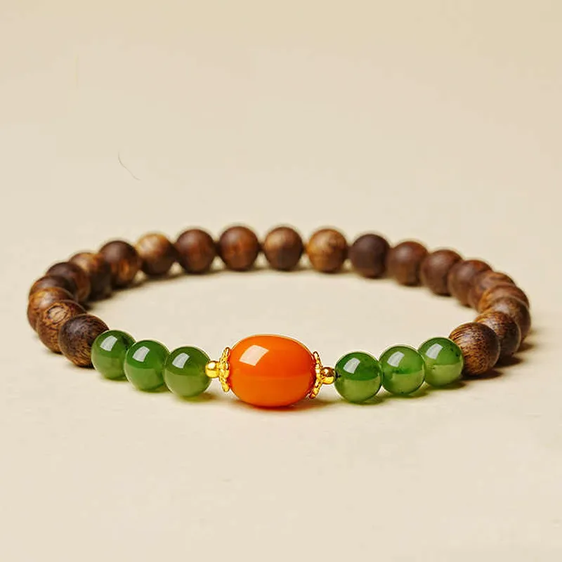 GOLDFISH ALLEY Fragrance Agarwood Bracelets Women's-1