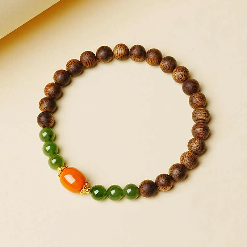 GOLDFISH ALLEY Fragrance Agarwood Bracelets Women's-3