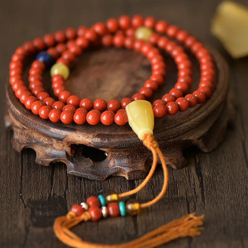 GOLDFISH ALLEY South Red Agate Fine Jade Bracelets Women's-4