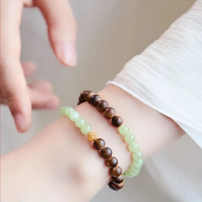 GOLDFISH ALLEY Fragrance Agarwood Bracelets Unisex-4