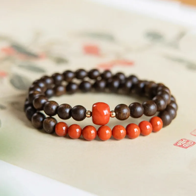 GOLDFISH ALLEY Fragrance Agarwood Bracelets Women's-1