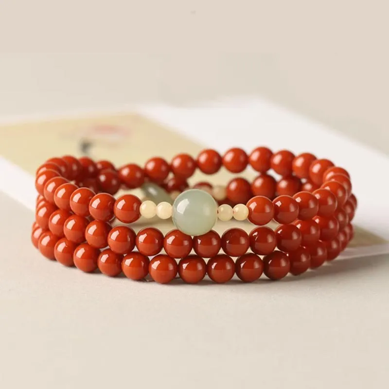 GOLDFISH ALLEY South Red Agate Bracelets Women's-5
