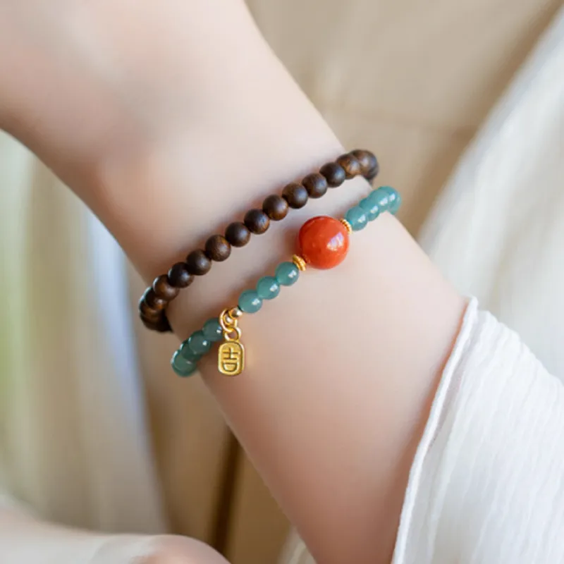 GOLDFISH ALLEY Fragrance Agarwood Bracelets Unisex-3