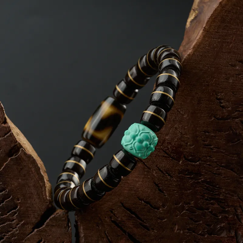 GOLDFISH ALLEY Coconut Shell Beads Bracelets Unisex-1