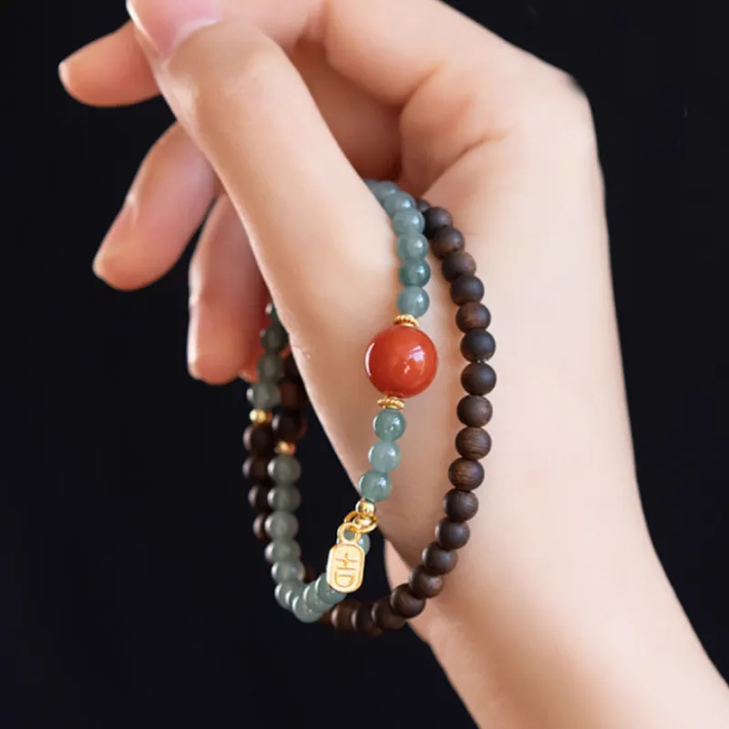 GOLDFISH ALLEY Fragrance Agarwood Bracelets Unisex-4