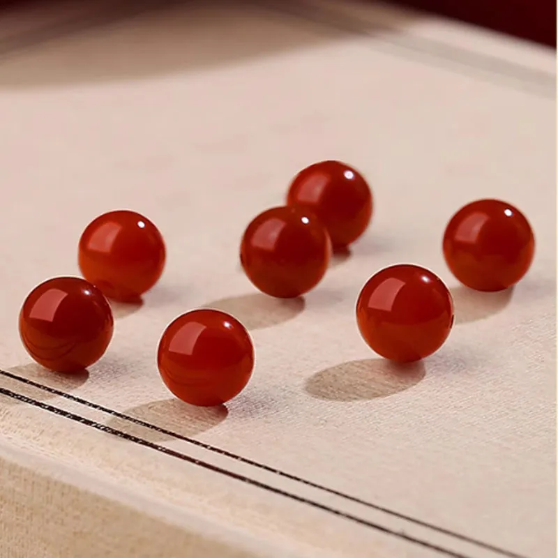 GOLDFISH ALLEY South Red Agate Fine Jade Bracelets Women's-3