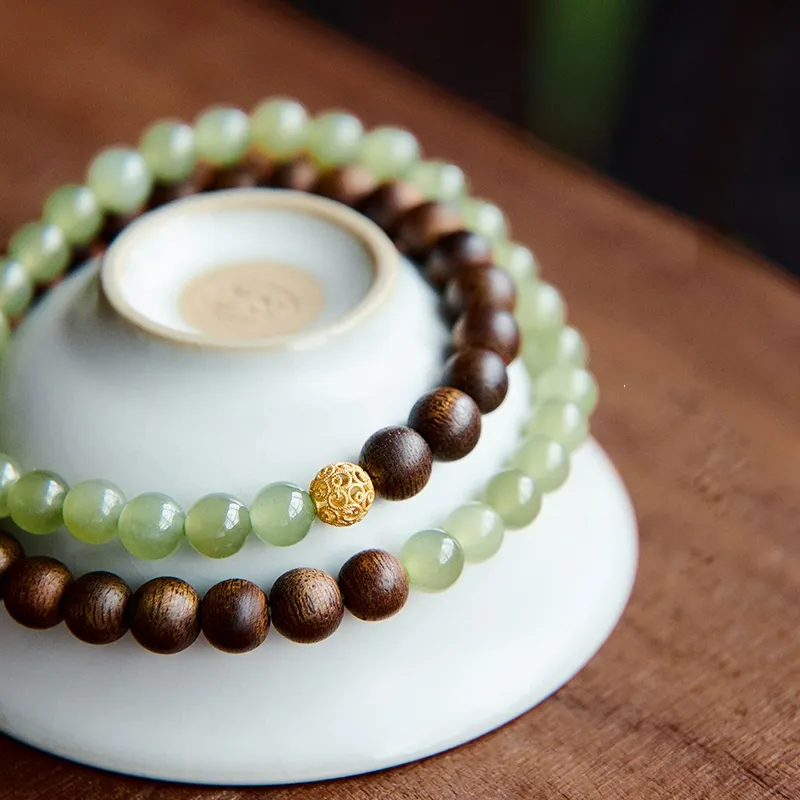 GOLDFISH ALLEY Fragrance Agarwood Bracelets Unisex-2