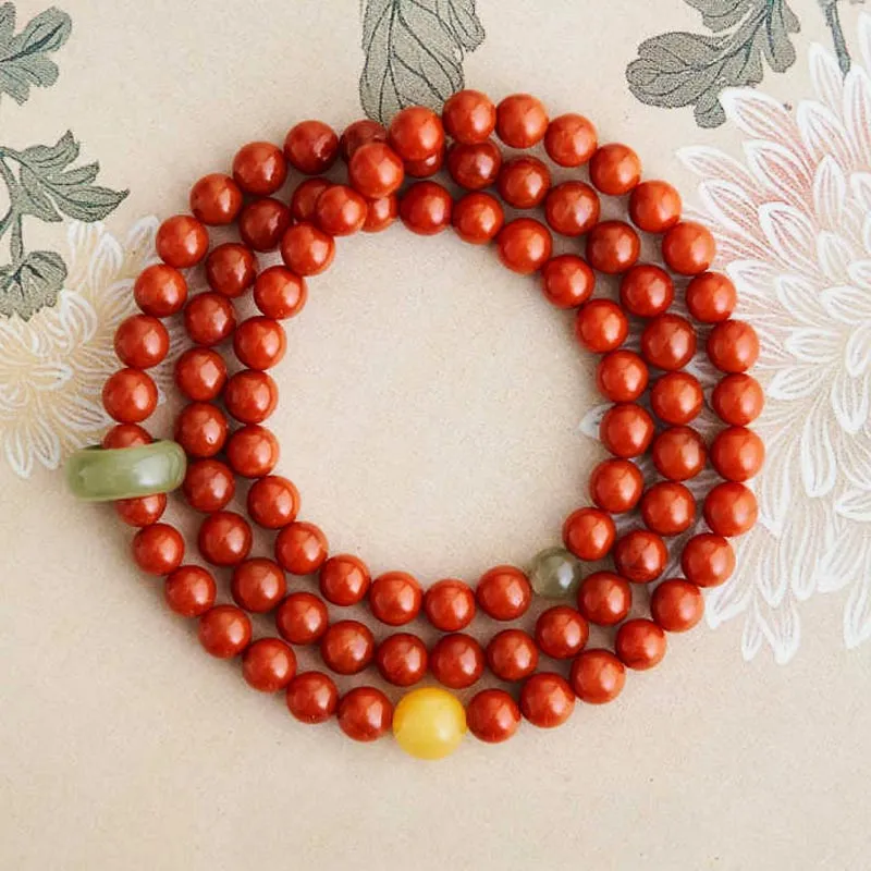 GOLDFISH ALLEY South Red Agate Bracelets Women's-1