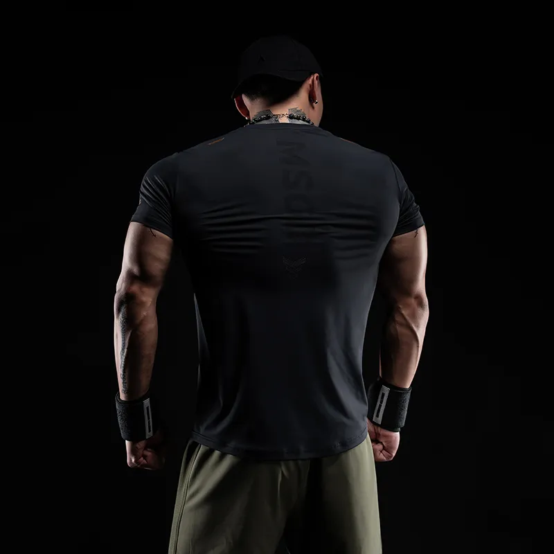 Monster Guardians Workout Clothing Men's Black-5