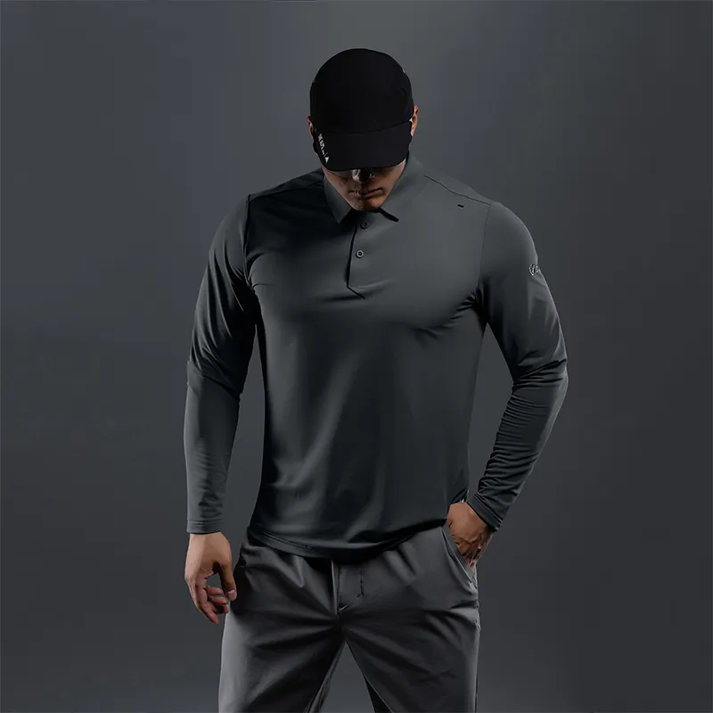 Monster Guardians Polo Shirt Men's Gray Green-2
