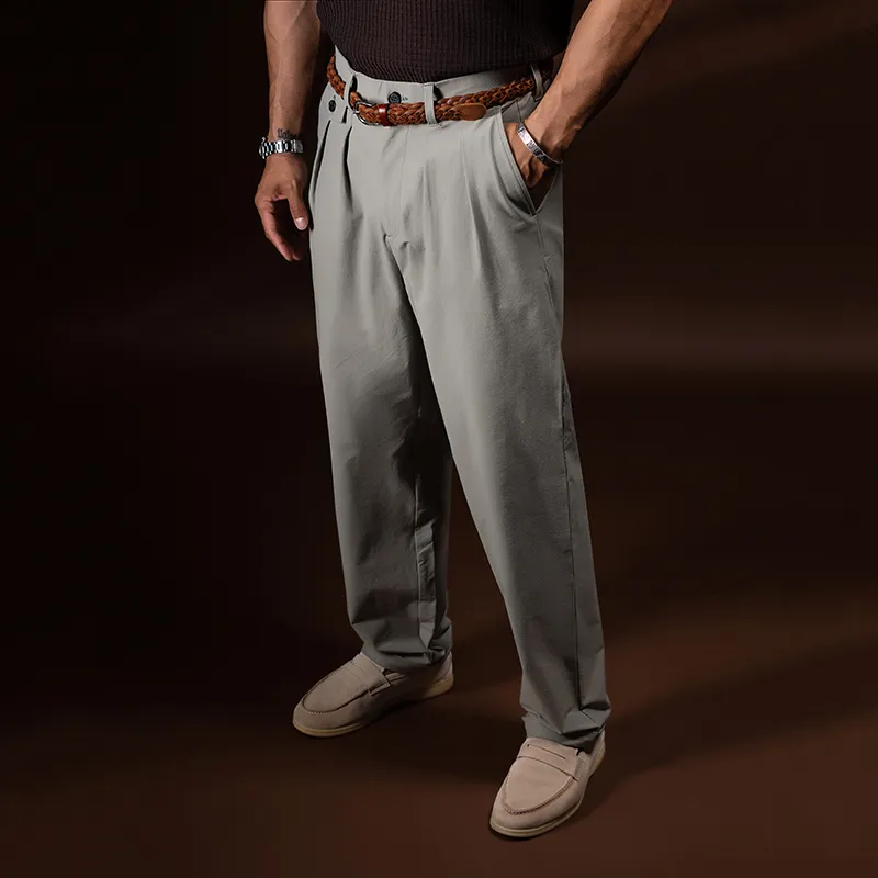 Monster Guardians Suit Trouser Men's Gray Green-2
