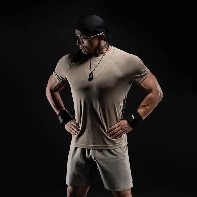 Monster Guardians Workout Clothing Men's Desert Brown-3