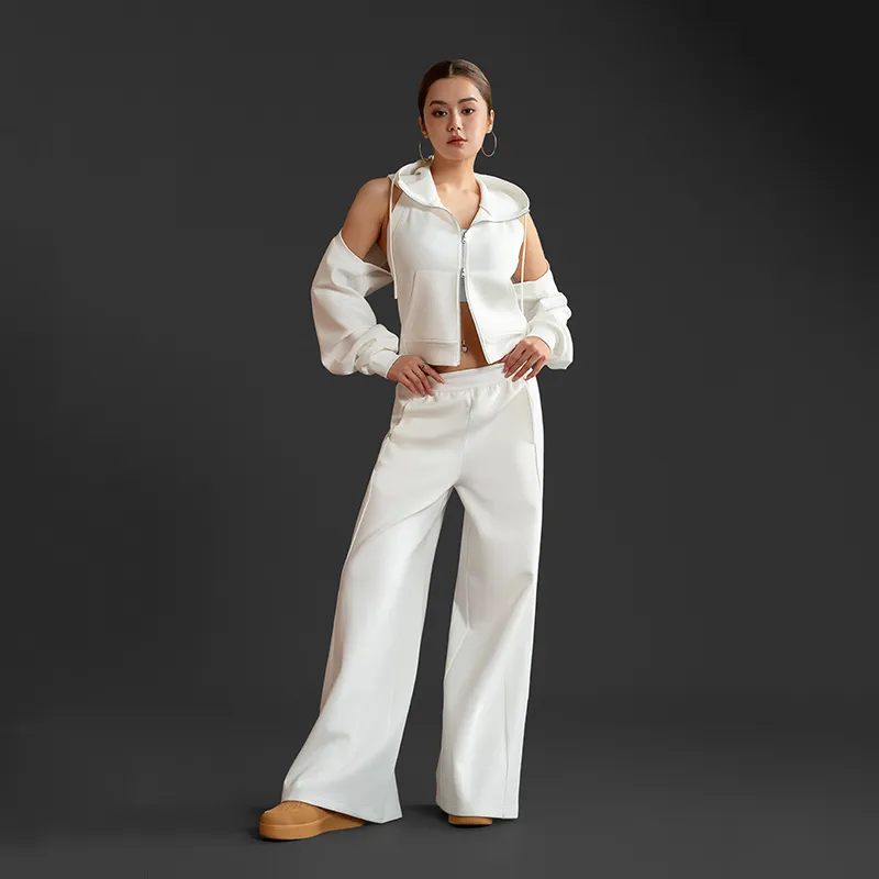 Monster Guardians Casual Pants Women's White-3