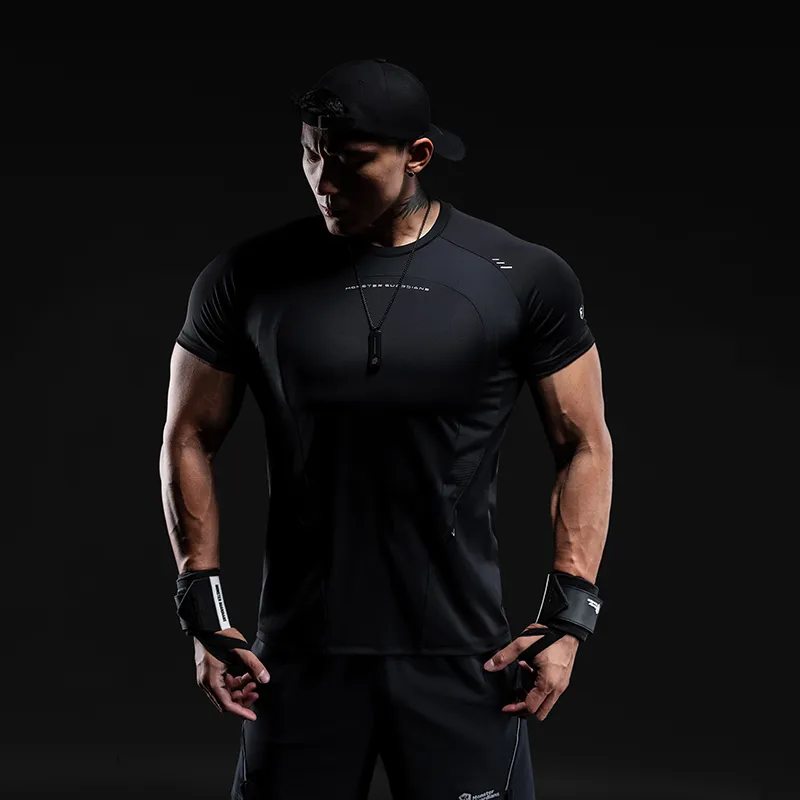 Monster Guardians Workout Clothing Men's Black-3