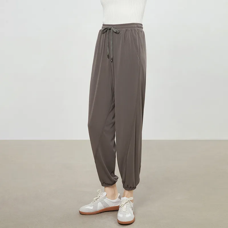 THE SEA LIFE Casual Pants Women's Shimmer Green-2