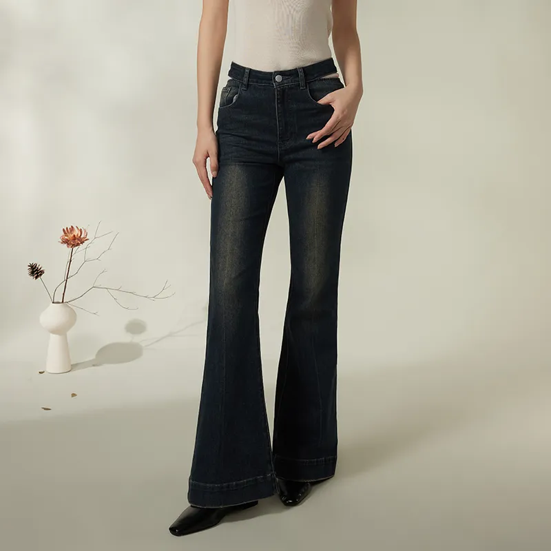 THE SEA LIFE Jeans Women's Vintage Blue-2