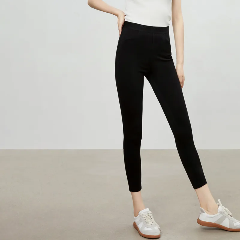 THE SEA LIFE Casual Pants Women's Black Mage-4
