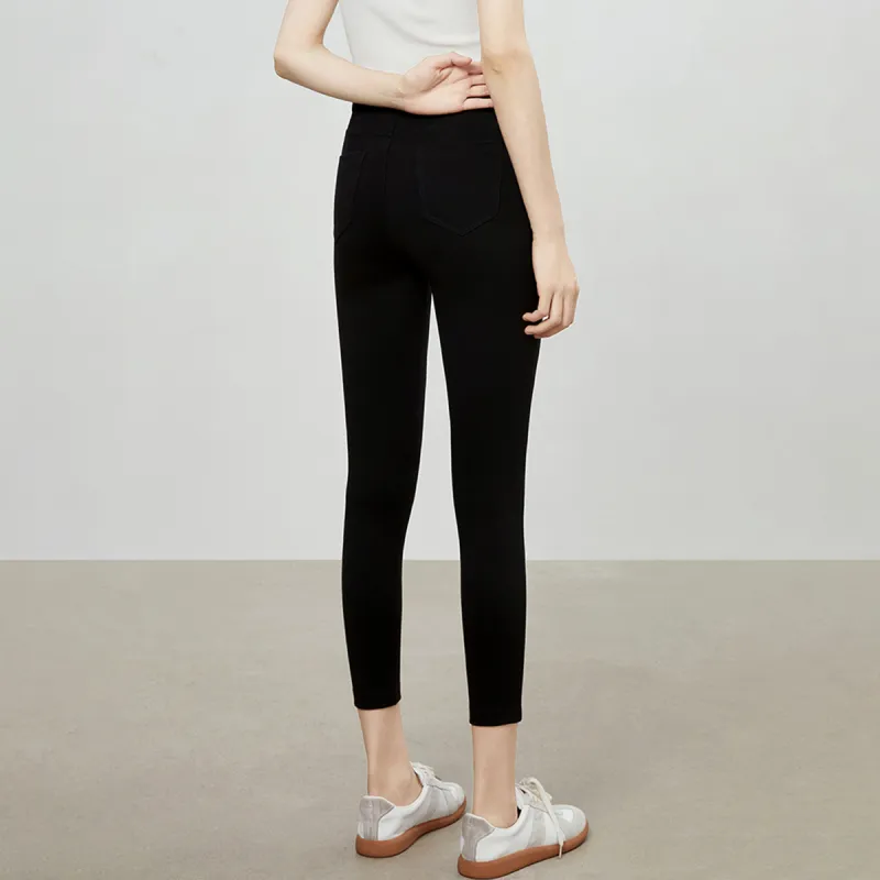 THE SEA LIFE Casual Pants Women's Black Mage-5