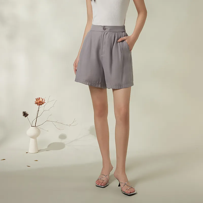 THE SEA LIFE Casual Shorts Women's Clover Gray-2