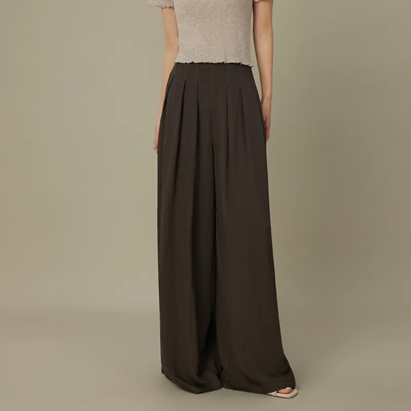 THE SEA LIFE Casual Pants Women's Coffee Brown-2