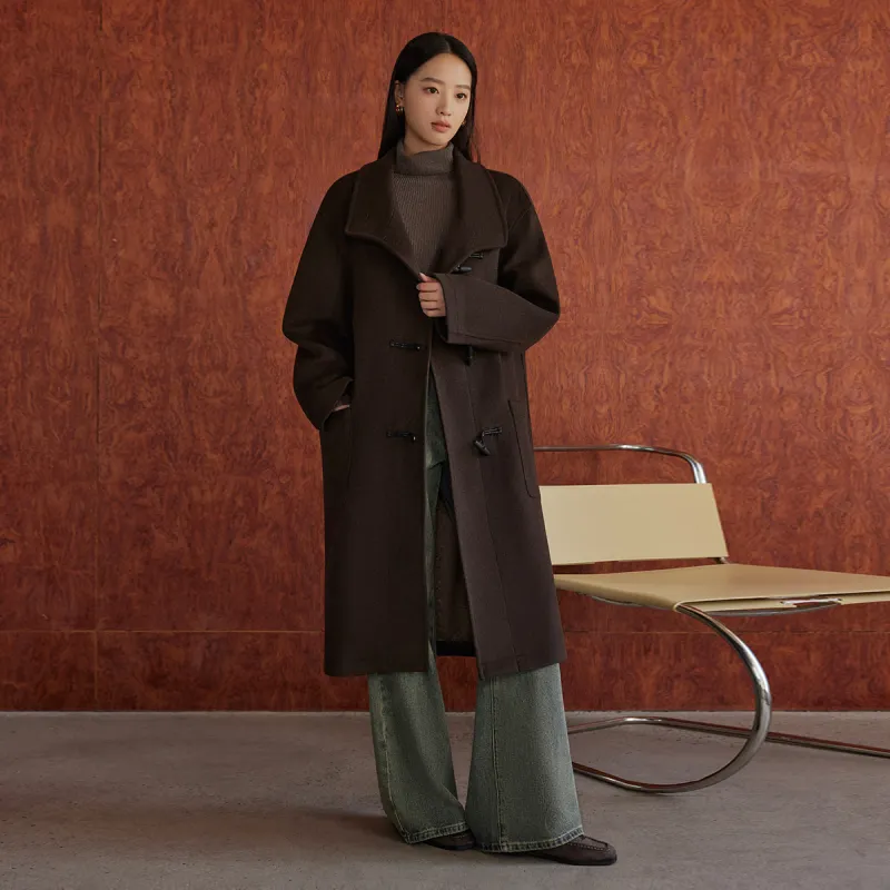 THE SEA LIFE Coat Women's Coffee Brown-3