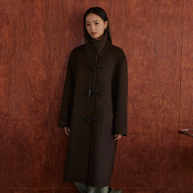 THE SEA LIFE Coat Women's Coffee Brown-4
