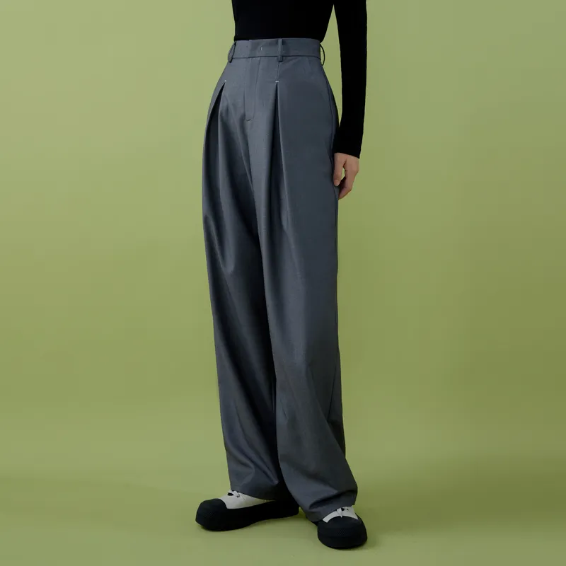 THE SEA LIFE Casual Pants Women's Premium Gray-3