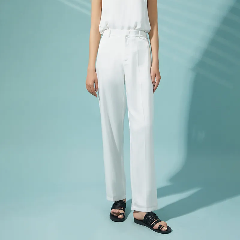 THE SEA LIFE Casual Pants Women's Cloud White-4