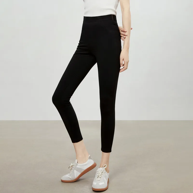 THE SEA LIFE Casual Pants Women's Black Mage-2