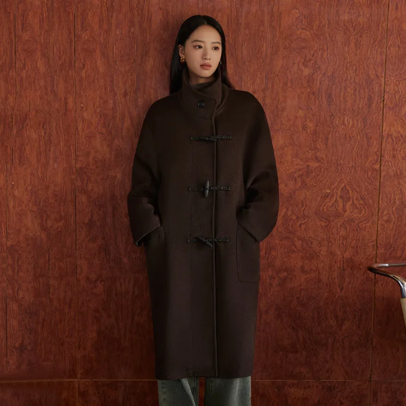THE SEA LIFE Coat Women's Coffee Brown-2