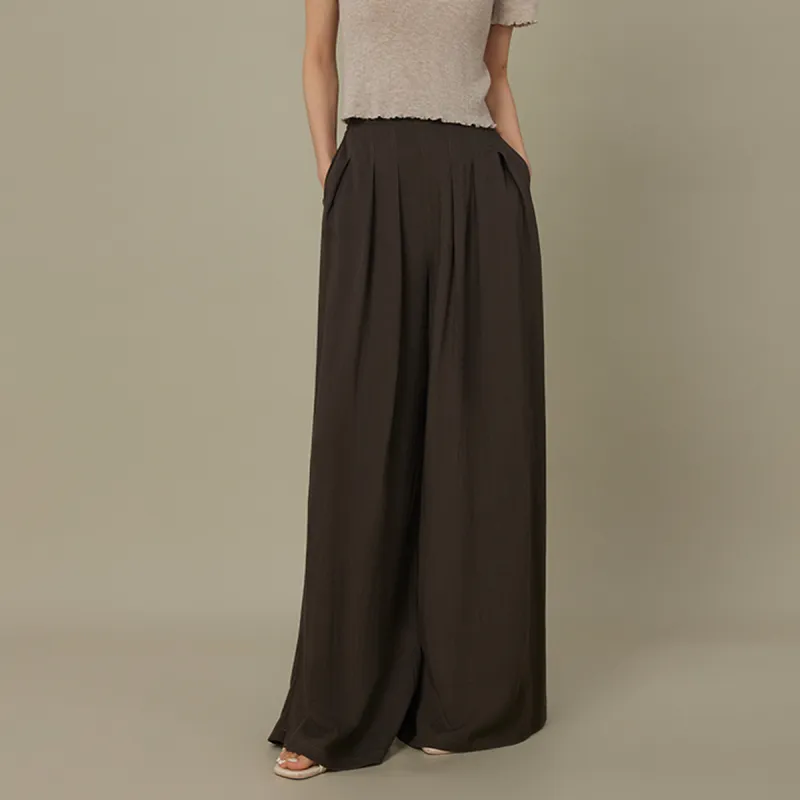 THE SEA LIFE Casual Pants Women's Coffee Brown-3