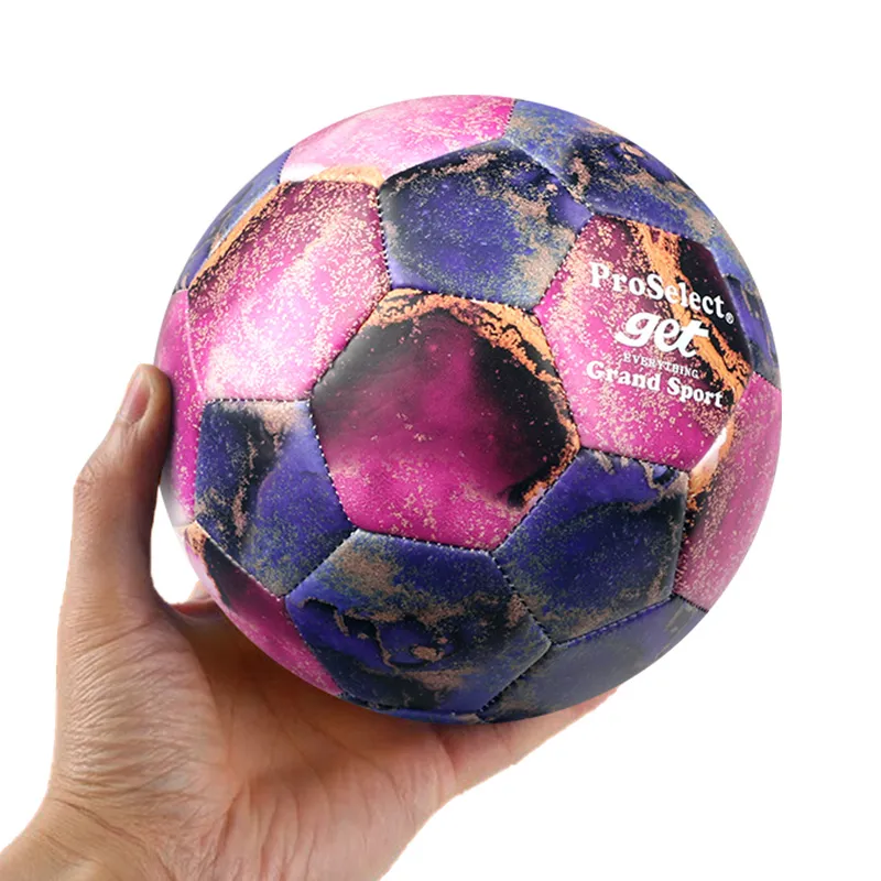 ProSelect x Transformers 2nd/3rd Soccer PU Machine Stitched Soccer Ball Unisex Gilded Pink-1