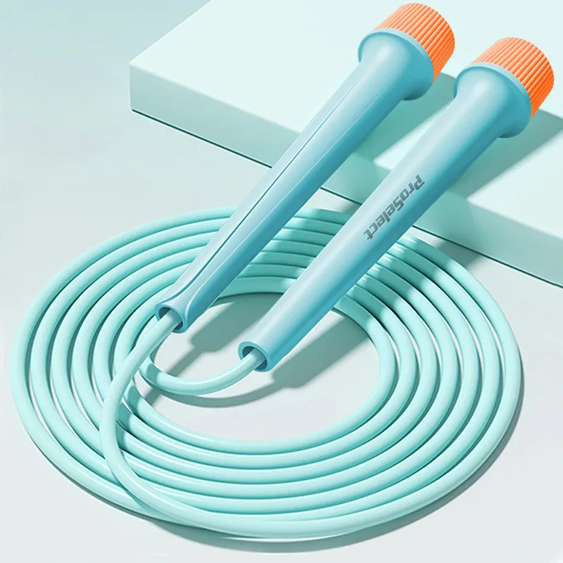 ProSelect Professional Racing Non Countable Jump Ropes Students PVC Rope ABS+PP Controller 3m, Length Adjustable-1