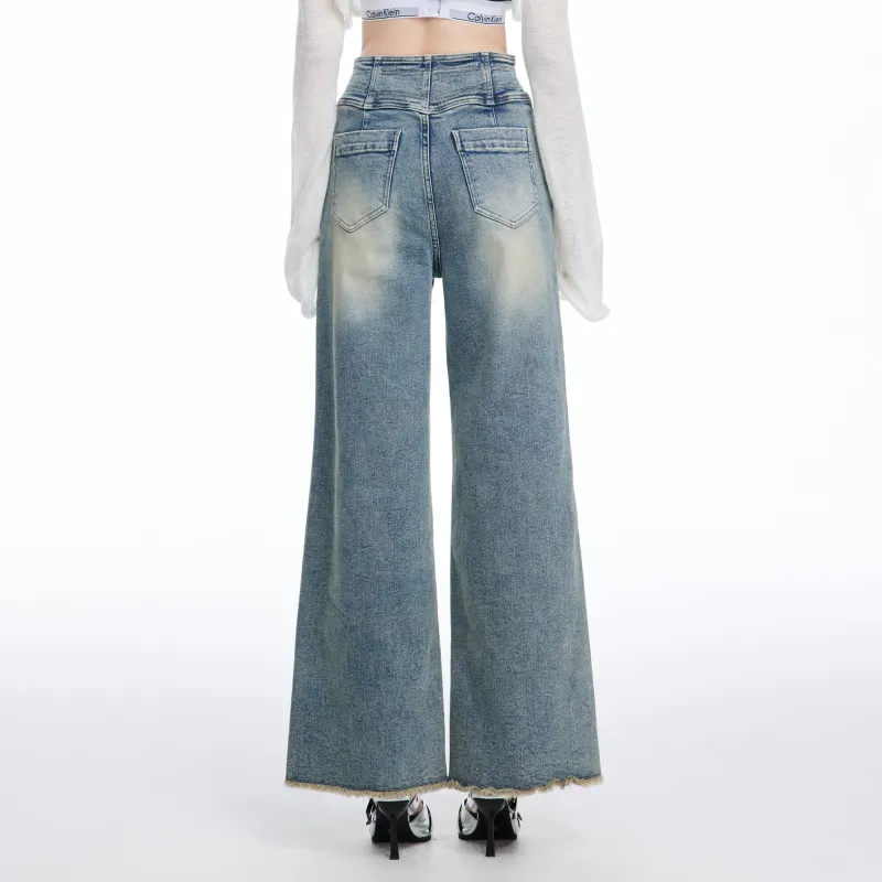LIUREGALI Jeans Women's Sky Blue-3