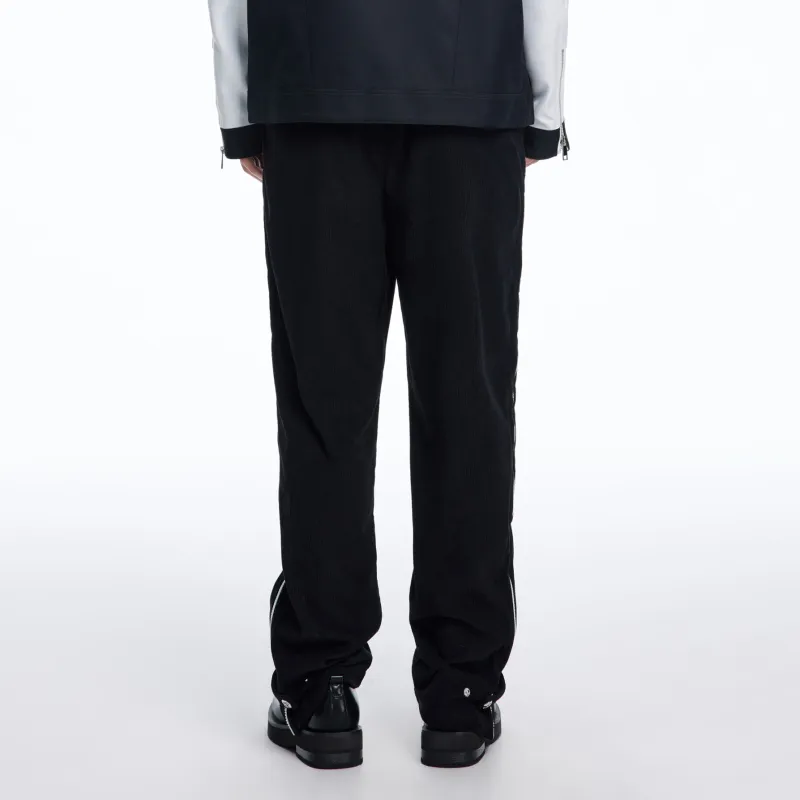 LIUREGALI Casual Pants Men's Black-3