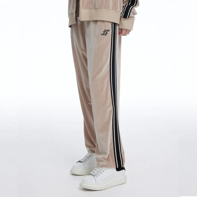 LIUREGALI Casual Pants Unisex Khaki-3