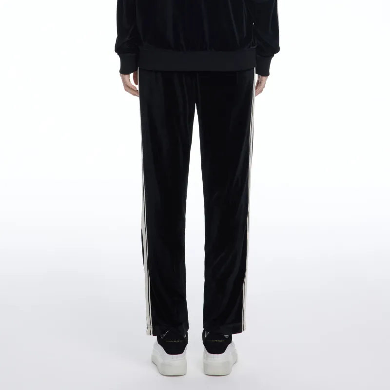 LIUREGALI Casual Pants Unisex Black-5