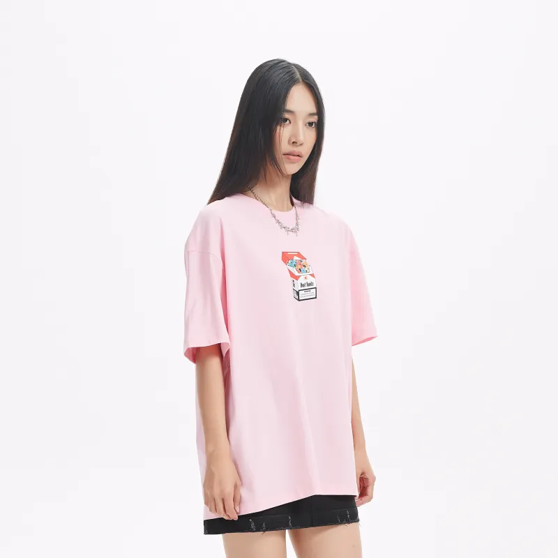 LIUREGALI T Shirts Unisex Pink-4