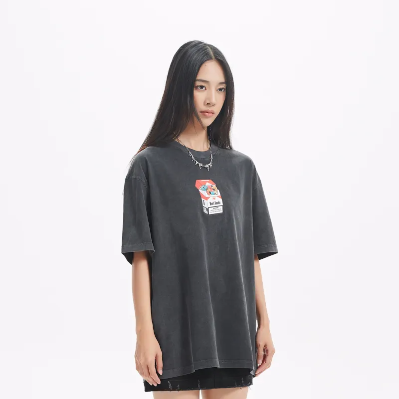LIUREGALI T-Shirts Unisex Black-4