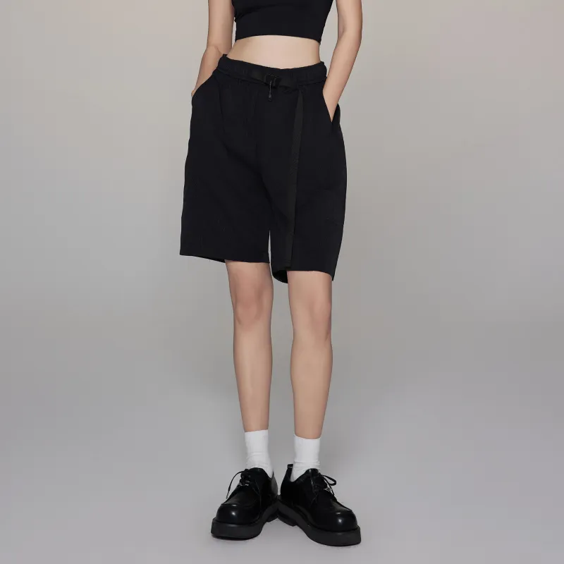 LIUREGALI Cargo Shorts Men's Black-4