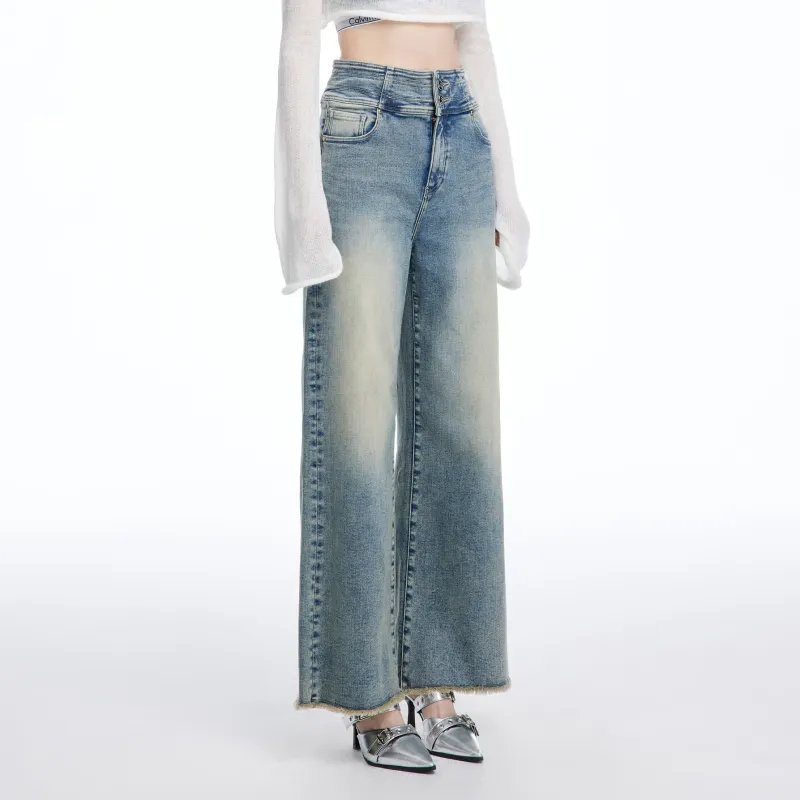 LIUREGALI Jeans Women's Sky Blue-5