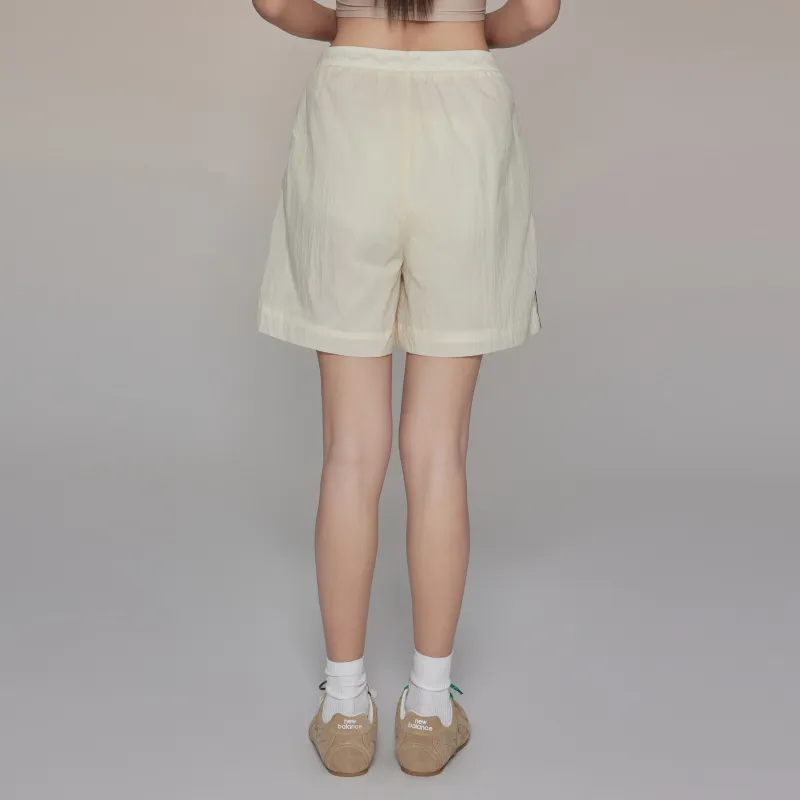 LIUREGALI Casual Shorts Women's Ecru-4