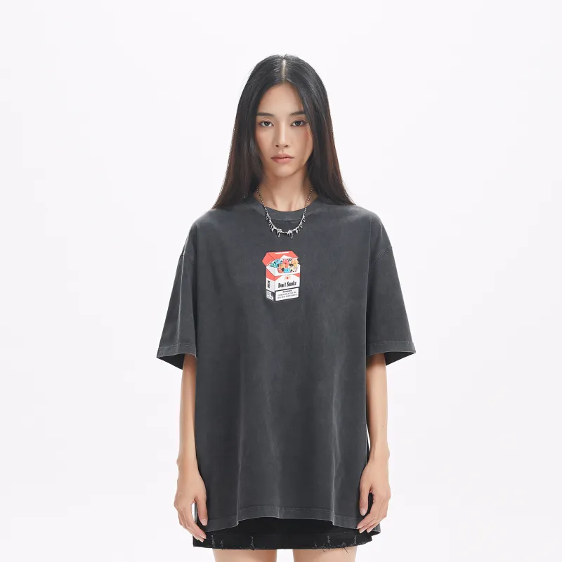 LIUREGALI T-Shirts Unisex Black-2