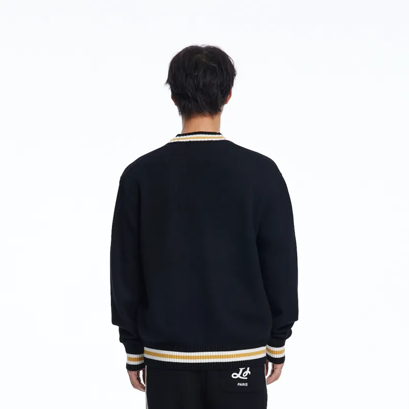 LIUREGALI Sweaters Men Black-2