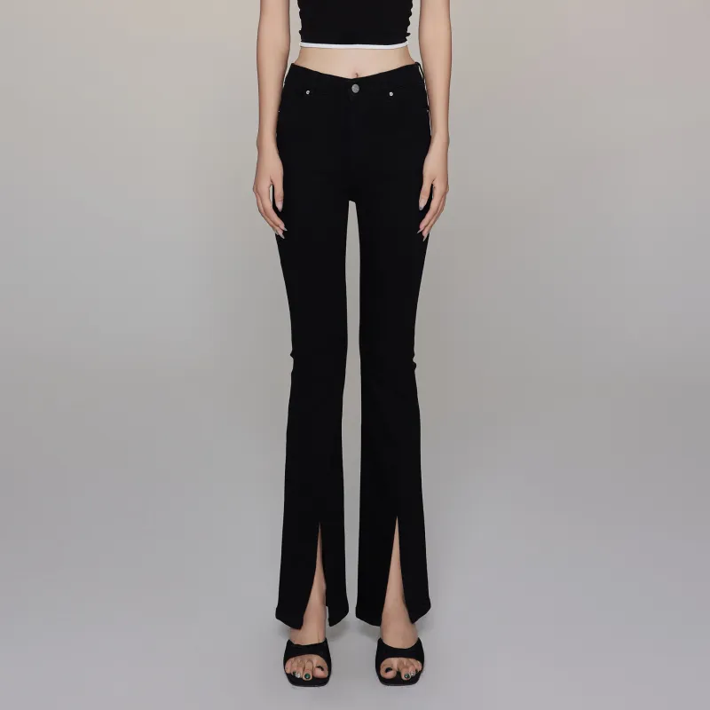 LIUREGALI Denim Trousers Women's-2
