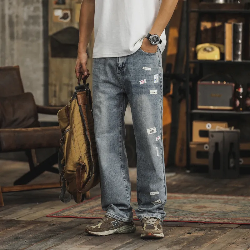 GUKUUL Jeans Unisex Blue-3