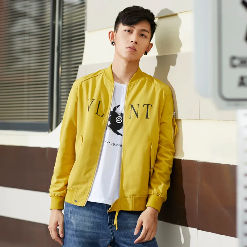 GUKUUL Jackets Unisex Yellow-5
