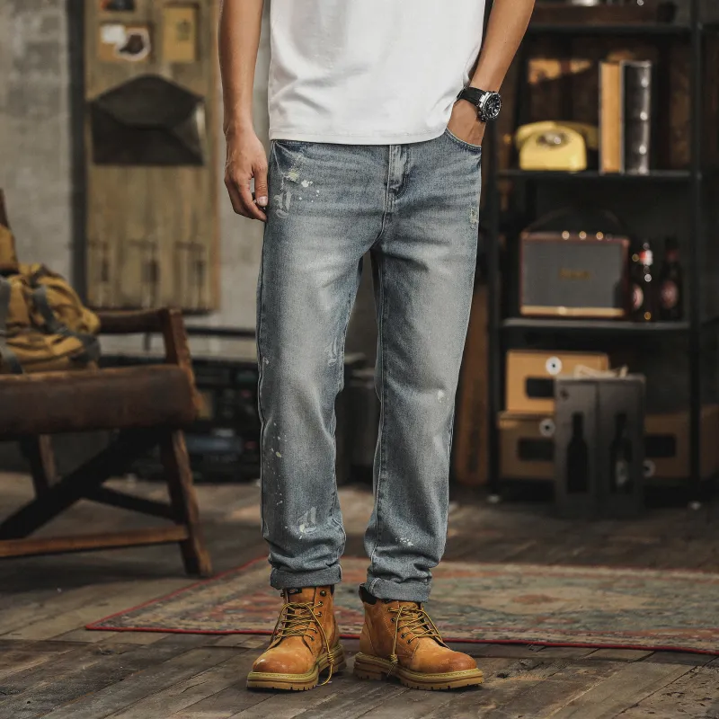 GUKUUL Jeans Unisex Nostalgic Blue-4